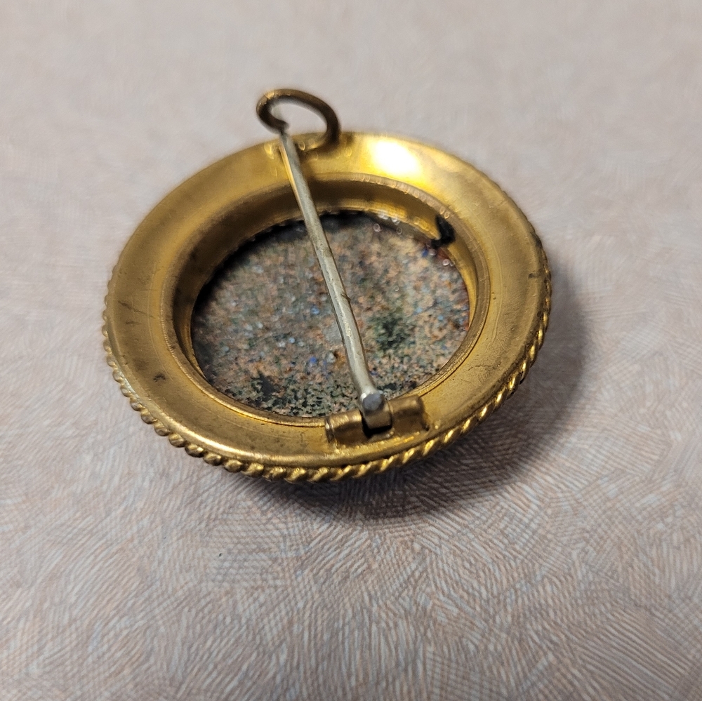 Antique Floral Brooch - Picture 7 of 7